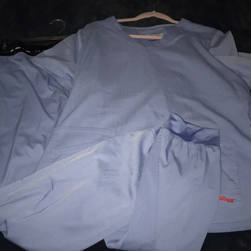 NWT Grey’s Anatomy scrub set XL joggers/top